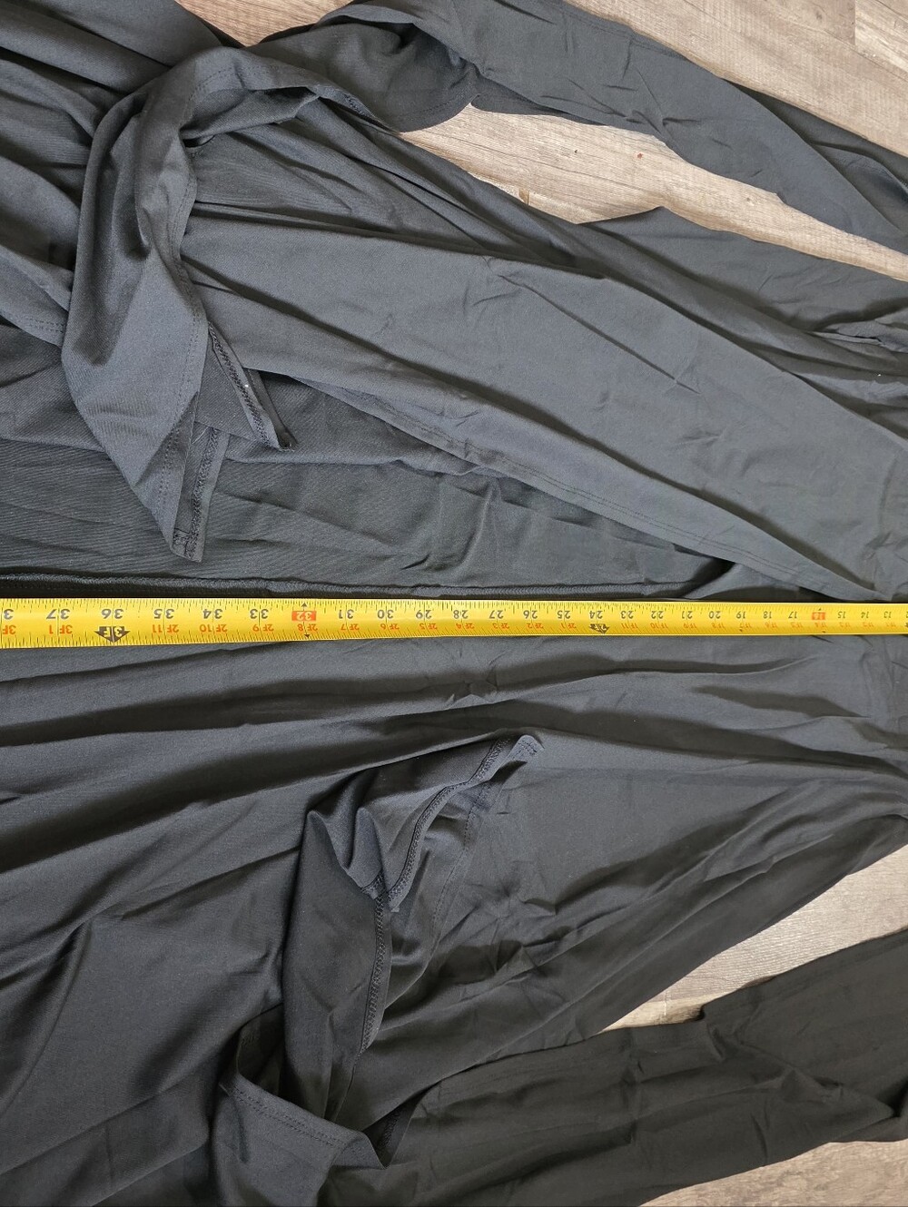 Nwt Amazon Multiway Slit Maxi Dress Elegant Black V-Neck Front Slit Gown Goth - Picture 9 of 12
